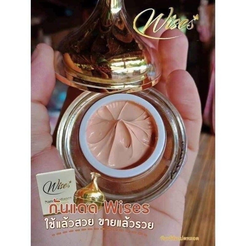 02 Kem chống nắng Wise Nano Collagen thái lan