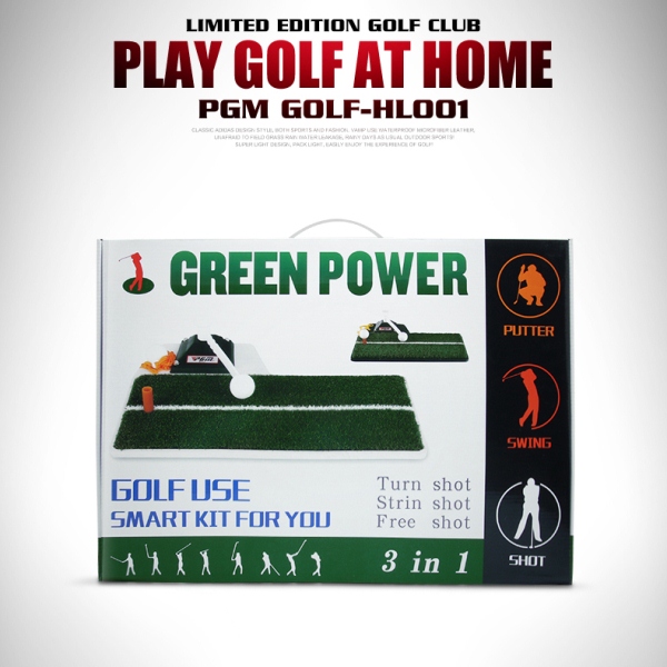 THẢM TẬP SWING GOLF 3 TRONG 1 - PGM HL001 (TẬP GOLF TẠI NHÀ)