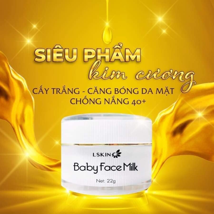 Baby face sản phẩm trắng da đan thy