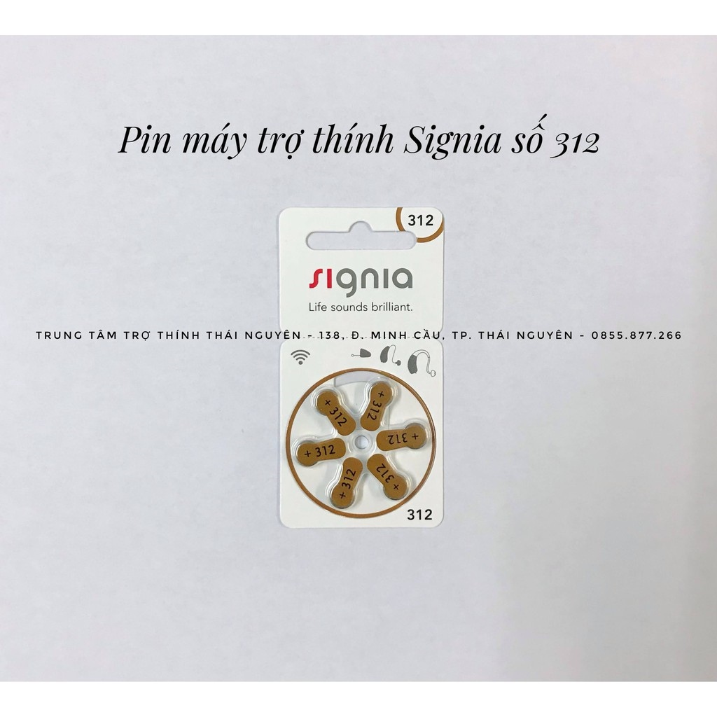 Máy trợ thính△  Pin-Máy-Trợ-Thính-Signia