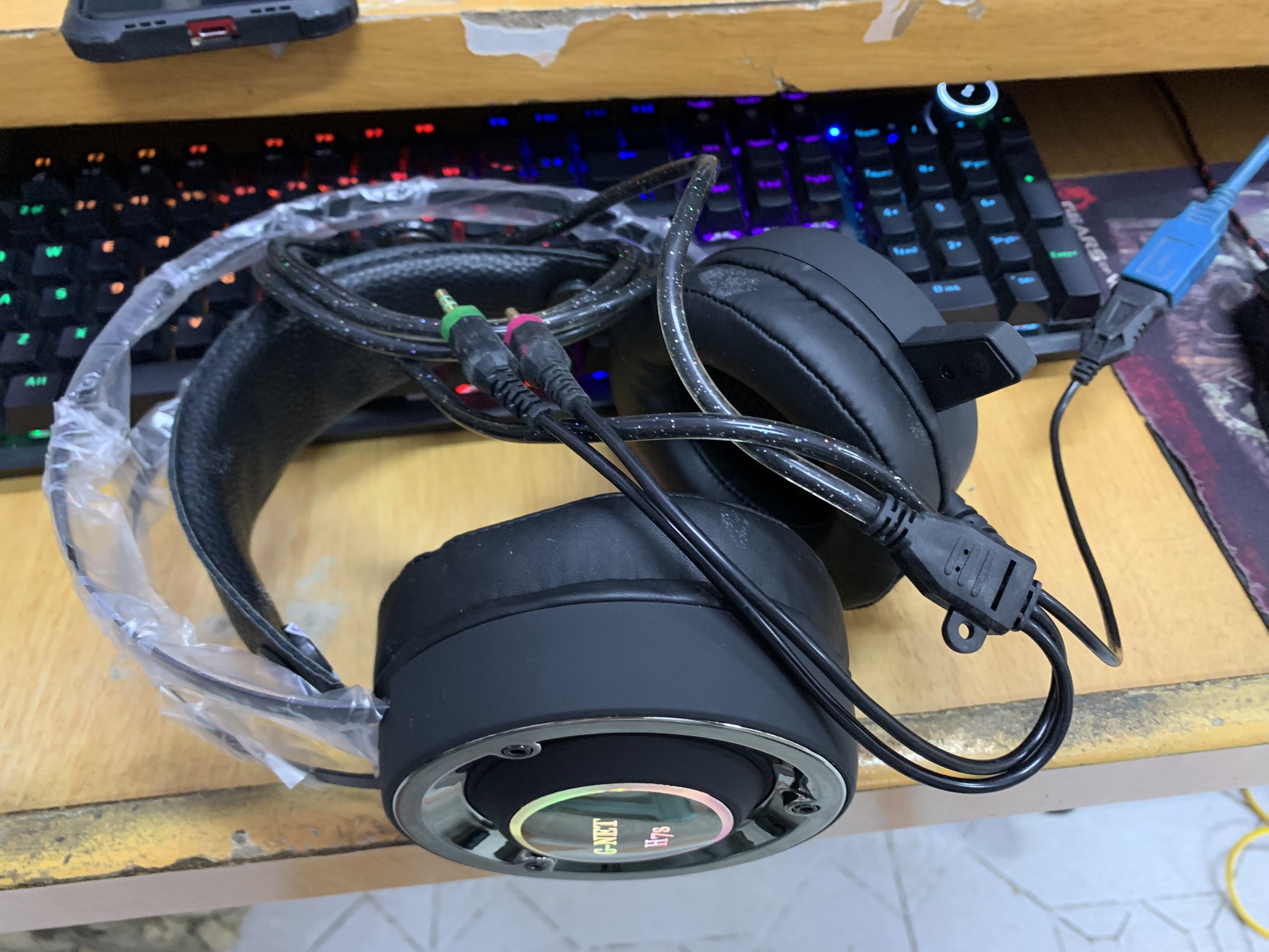 Tai Nghe G-NET H7S ( Có Đèn LED ) thanh lý