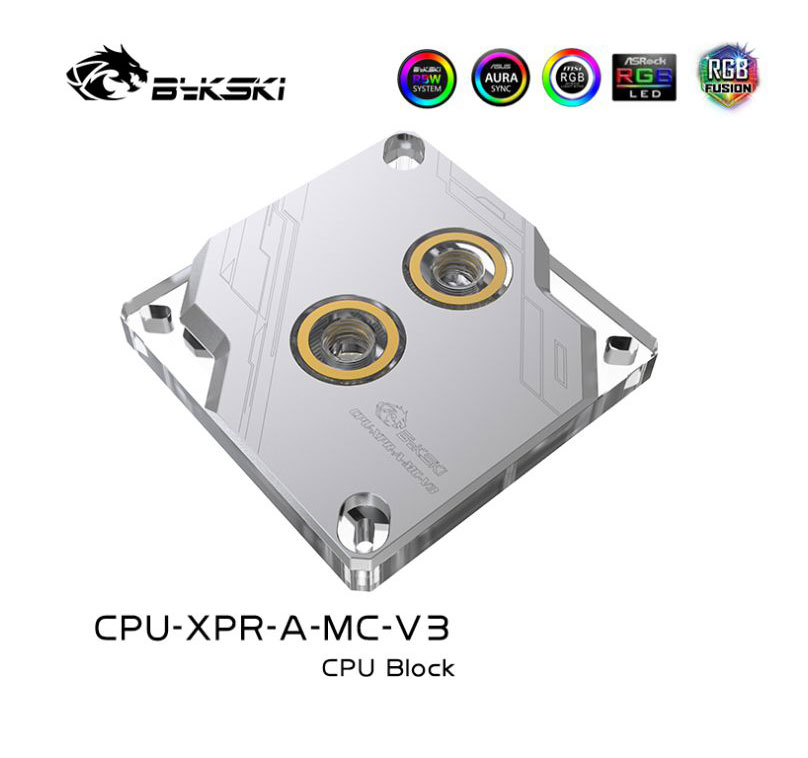 Đế tản nhiệt nước custom Block CPU Bykski CPU-XPR-A-MC-V3