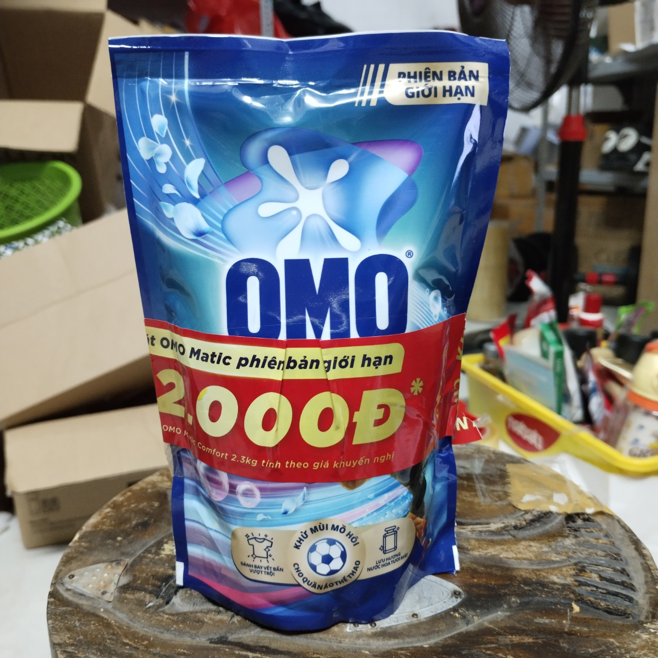 1 Bịch Nước giặt OMO Matic 412g (Hàng khuyến mãi)
