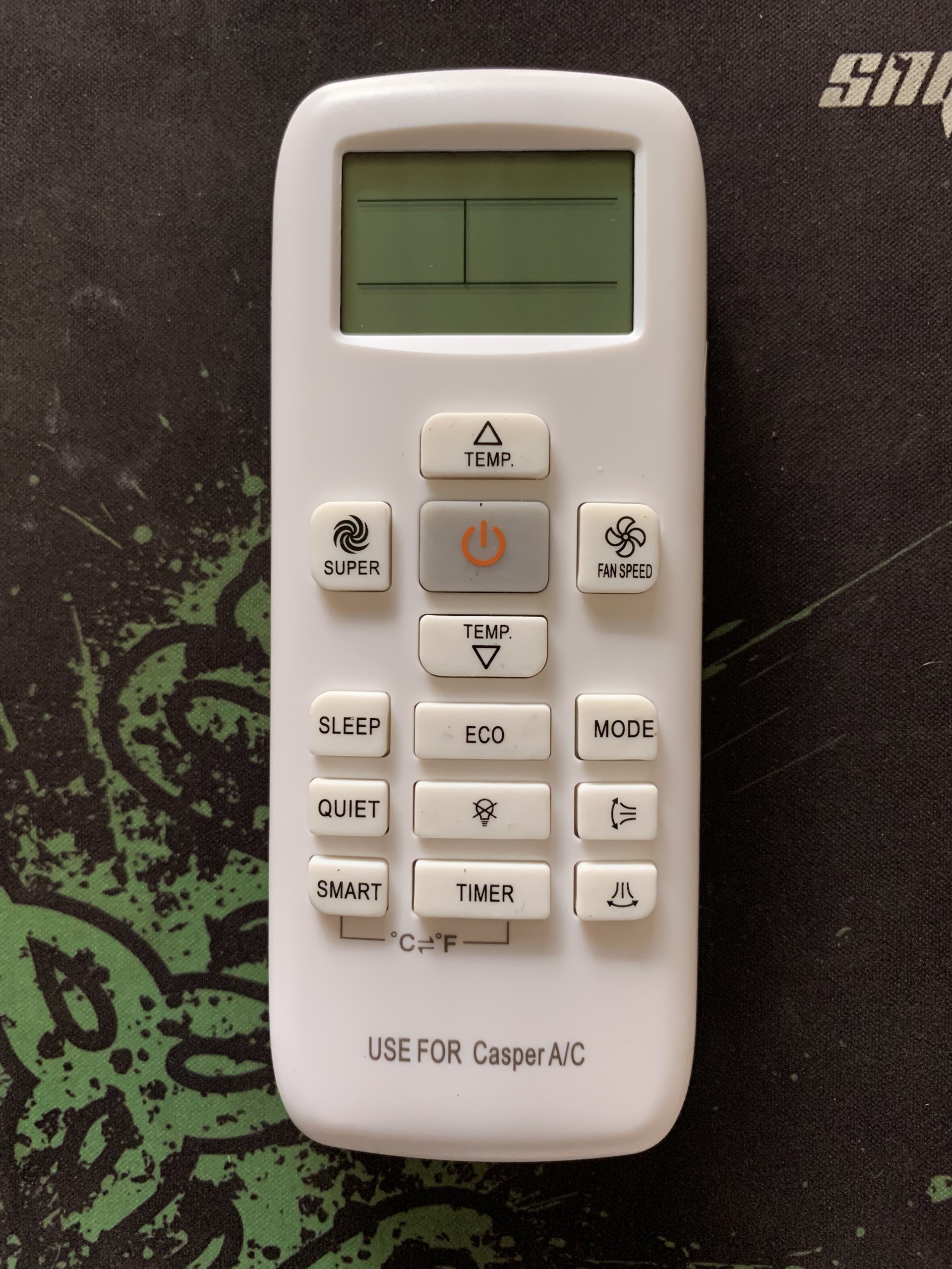 Remote máy lạnh casper điều khiển máy lạnh casper
