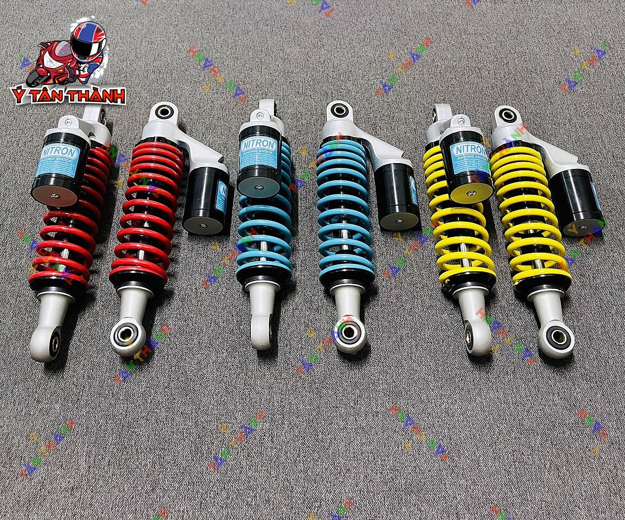 Phuộc Nitron Sirius Bình Dầu Đen