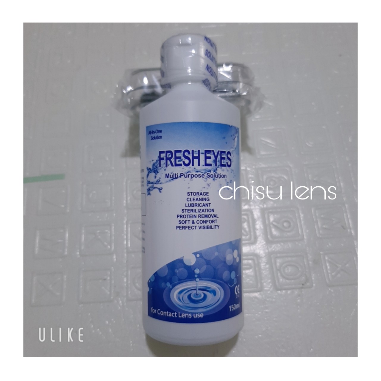 Nước ngâm rửa lens (kính áp tròng) 150ml