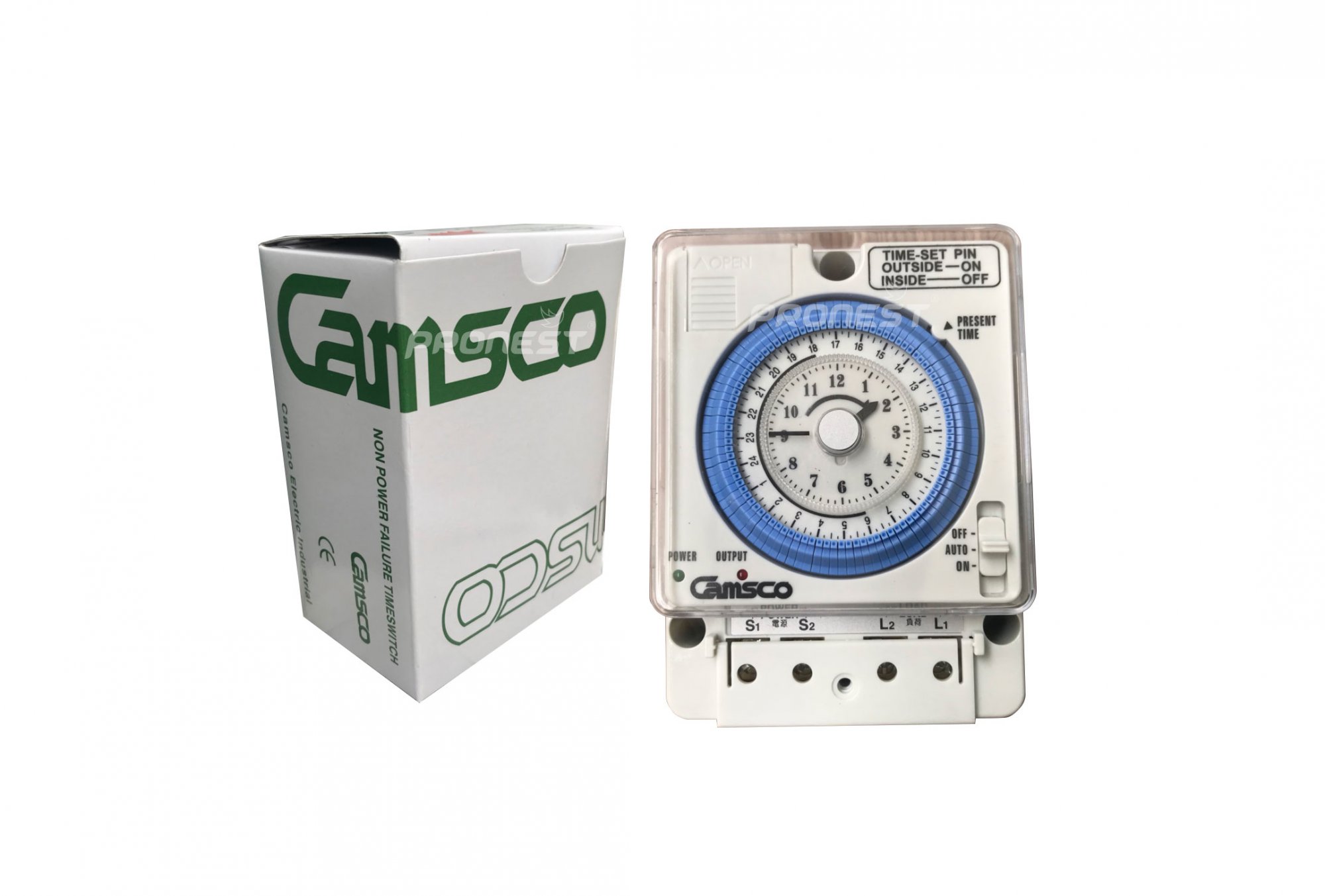 Timer hẹn giờ cơ Camso TN35-N 15A/220V