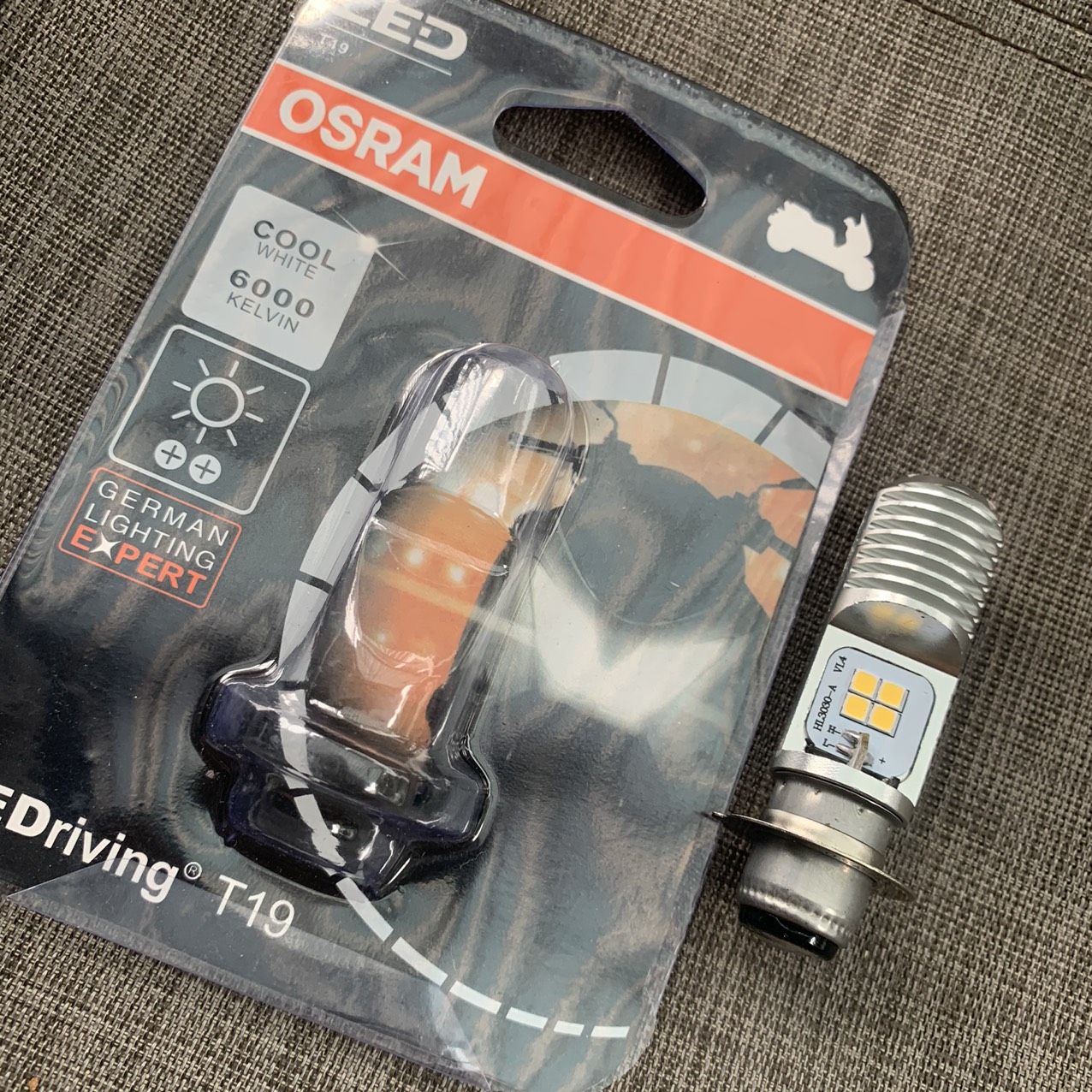 Đèn pha M5 OSRAM cho xe đời cũ wave, dream ...