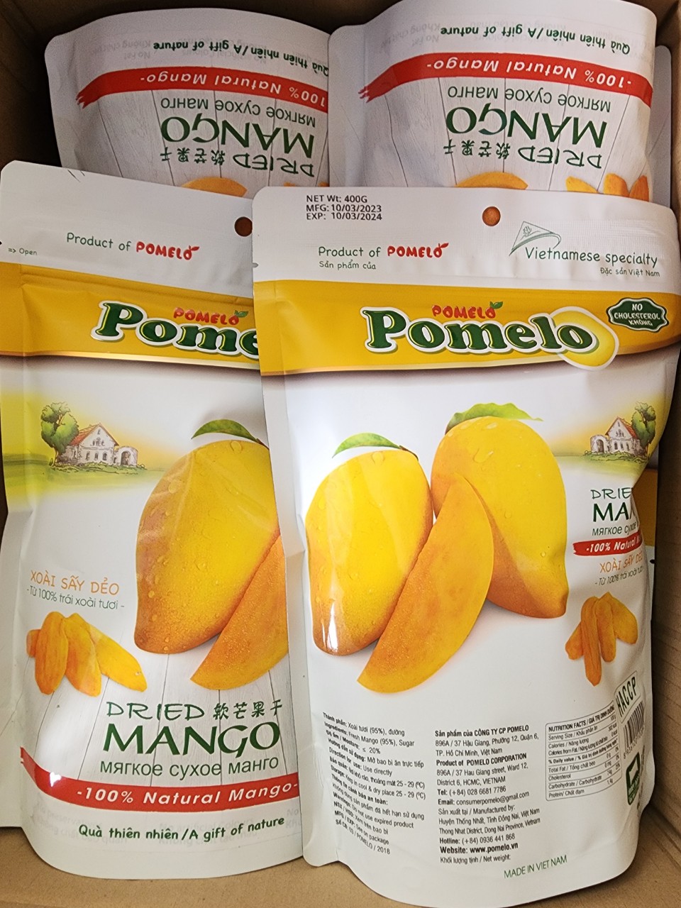 Xoài Sấy Dẻo Pomelo