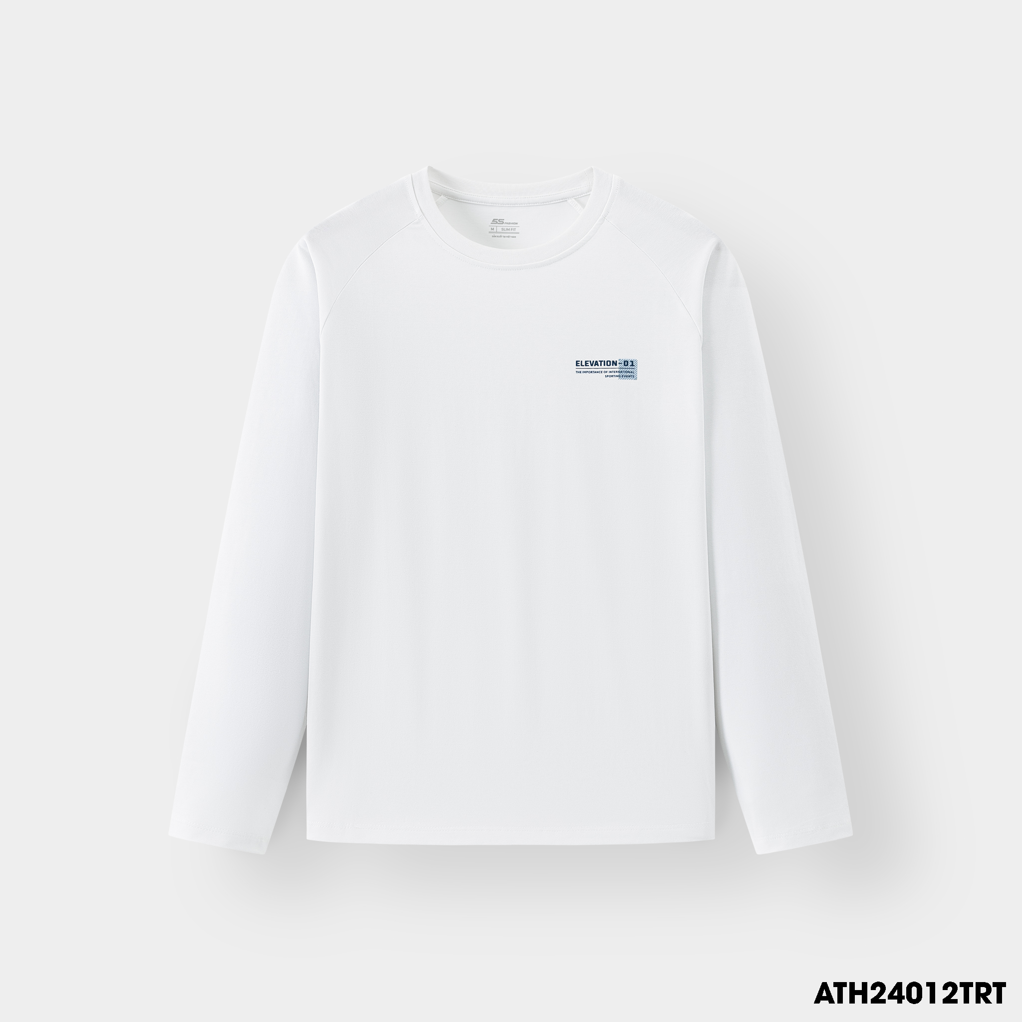 Áo Thun Nam Dài Tay Thu Đông 5S FASHION Cổ Tròn, Giữ Ấm, Tay Raglan Khỏe Khoắn (ATH24012)