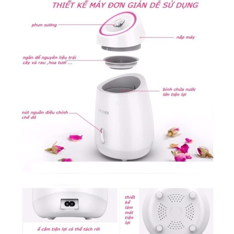Máy xông mặt mini Maoer
