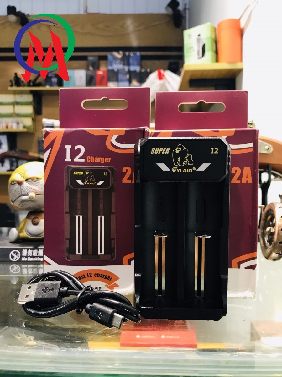 [HCM]Sạc Pin 3v7 Cylaid Chính Hãng (Đôi 2 Pin)