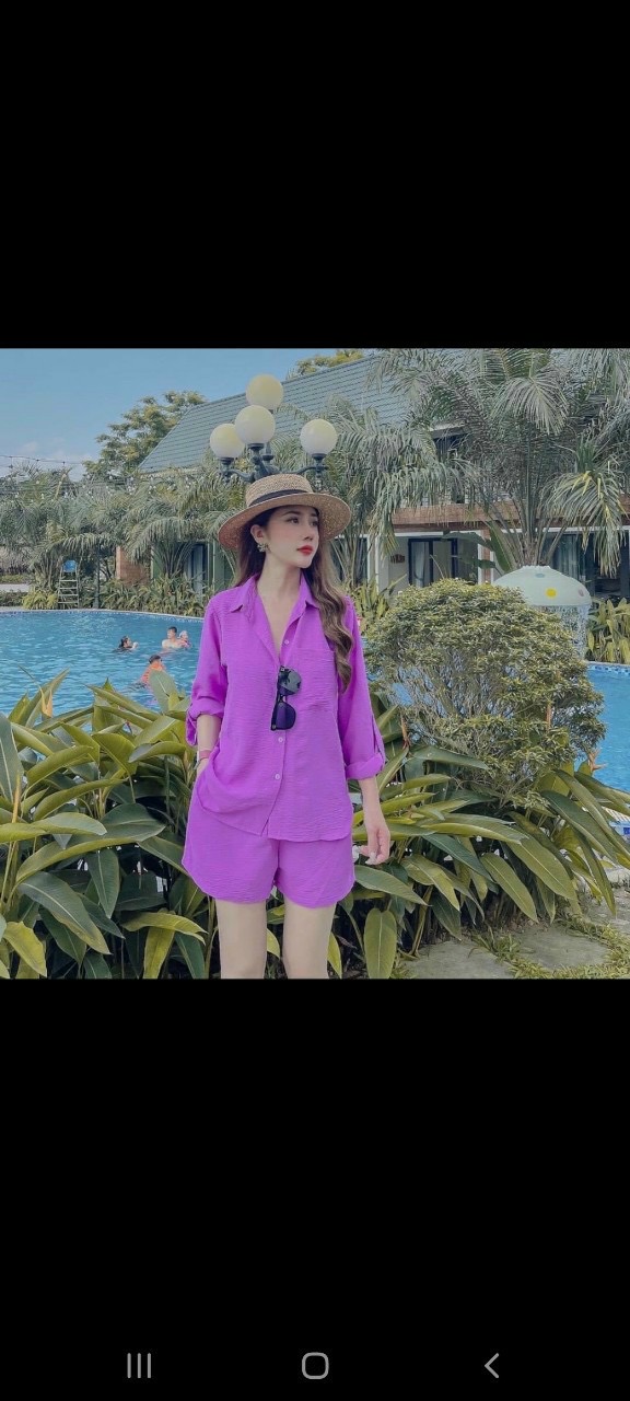 Sét bộ sơ mi đùi-QH #setbonu