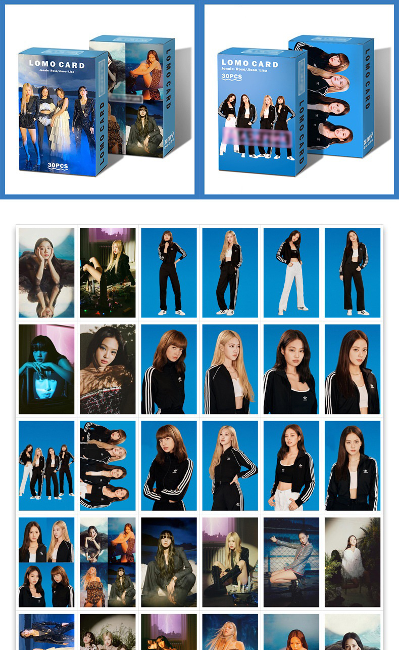 Hộp Lomo card BLACK PINK mới