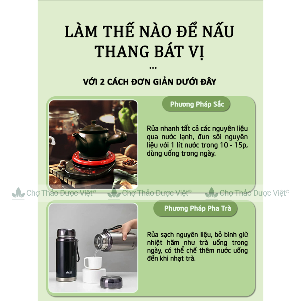 Bát vị thang hỗ trợ bổ thận, bổ huyết, tốt cho cả nam và nữ - Chợ Thảo Dược Việt