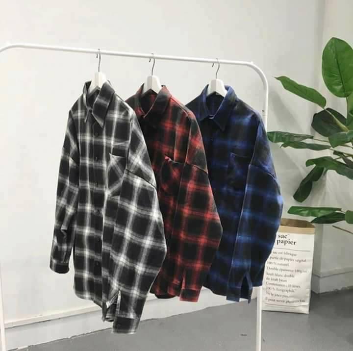 [HCM]Áo sơ caro (flannel)