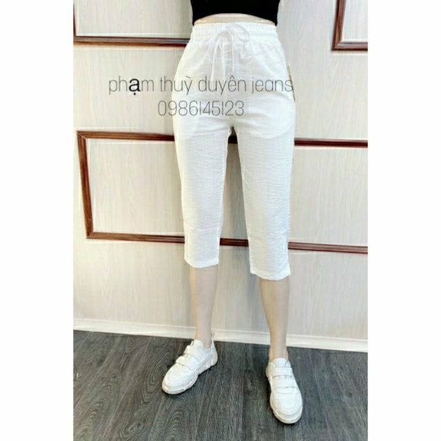 Quần baggy đũi lửng