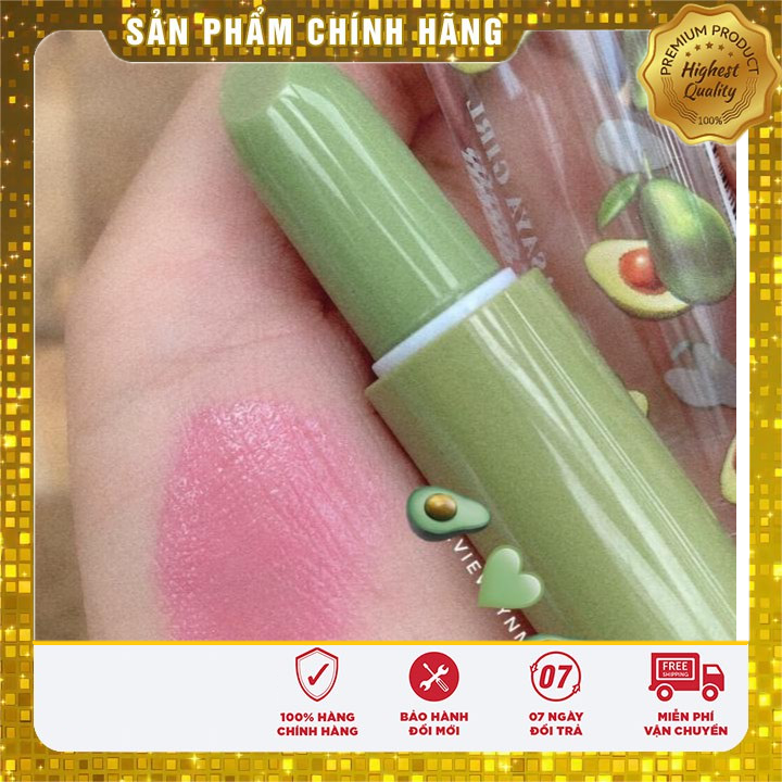 [HCM]Son Dưỡng Môi Trái Bơ Hasaya Girl Soft Avocado lipbalm Chính Hãng Môi Hồng Môi Căng Mộng Chuẩn Hotgir