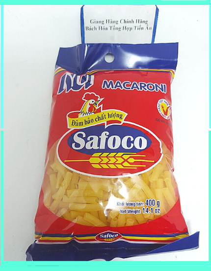 Nui Nhiều loại Macaroni Safoco gói 500g- 400g- 300g