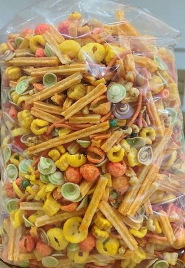 Banh Snack Mix Tá Lả Đủ Vị -  500G