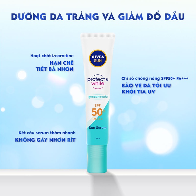 Tinh Chất Chống Nắng Dưỡng Trắng Nivea 30ml