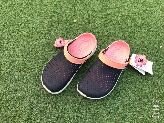 Dép sục Literide màu xanh navy gót