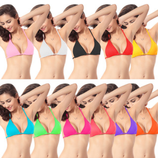 CW 2020 Bikini Top Bikini zilian Colorful y High Cut Girls Swimwear Female thumbnail