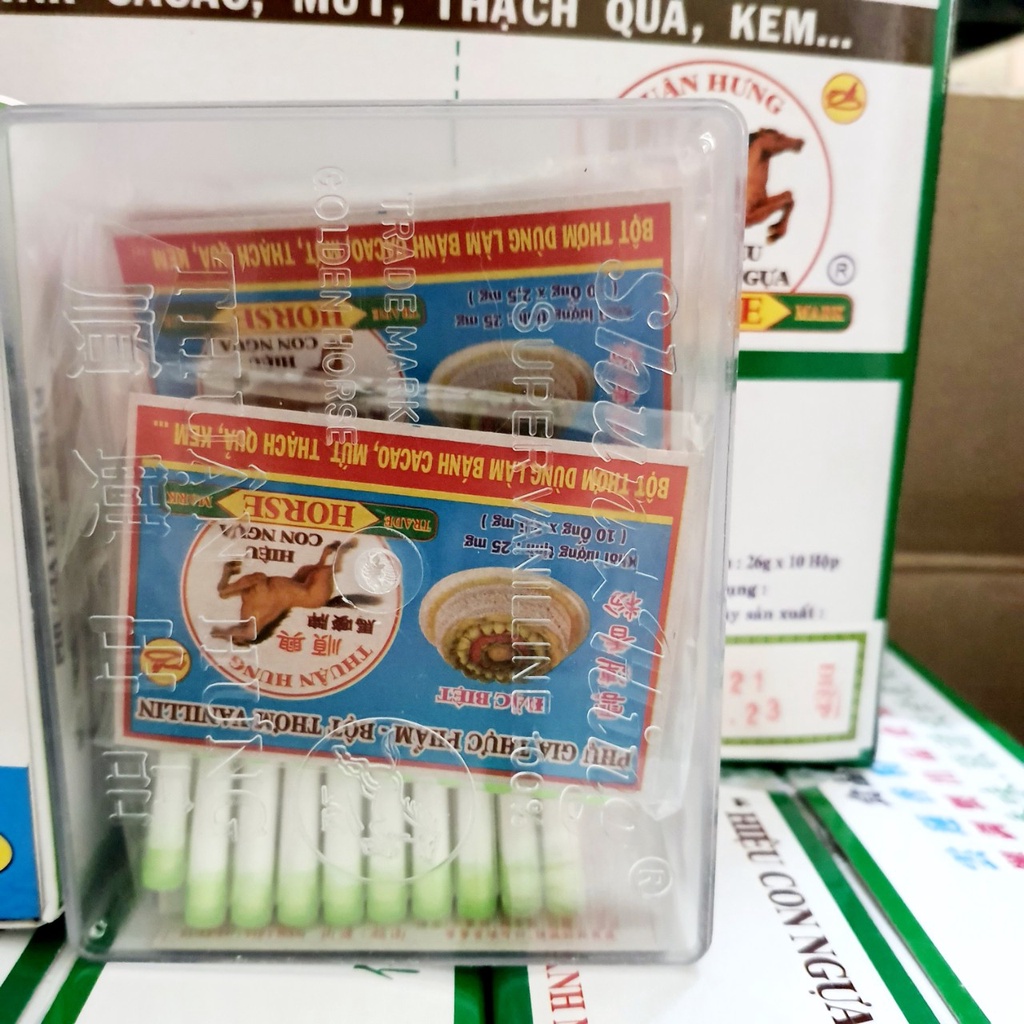 (HT) vani / bột Vani Thuận Hưng(vỉ 10 ống)