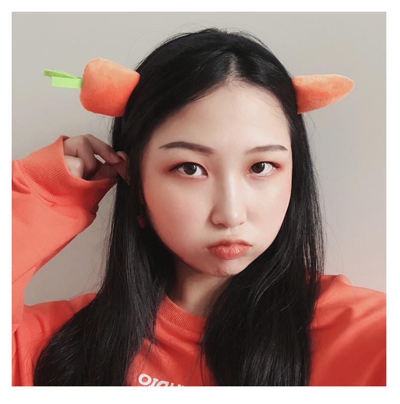 Bờm tóc cà rốt dễ thương cute cực đẹp