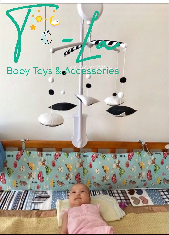 [Siêu Sale] Treo nôi đen trắng handmade kích thích thị giác