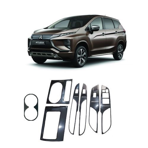 Ốp nội thất xe xpander vân carbon 2018 - 2021
