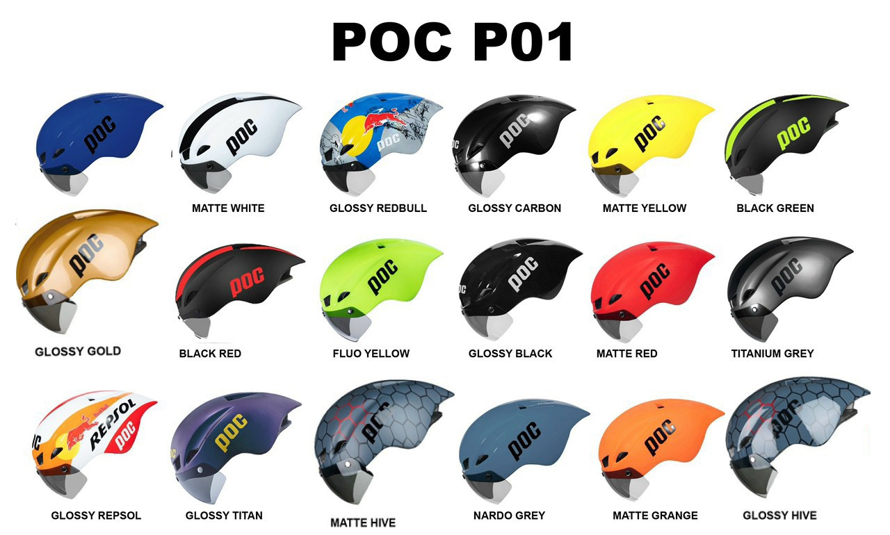 Mũ bảo hiểm xe đạp poc 01