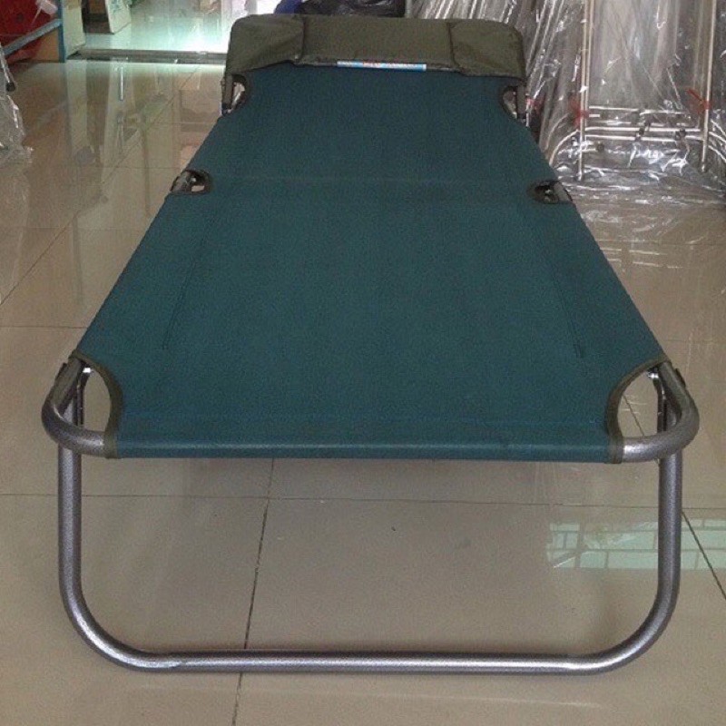 Giường xếp bố vải dù thoáng mát