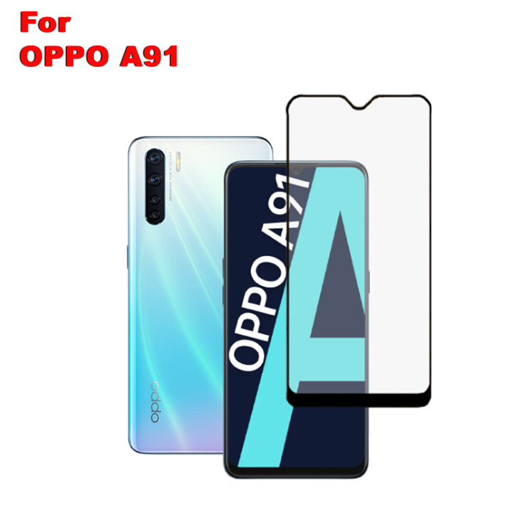 Miếng dán cường lực full màn hình oppo a91