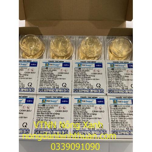 Trừ bệnh rỉ sắt hoa hồng, thán thư hoa lan, nấm hồng mai vàng tilt super 300EC 10ml