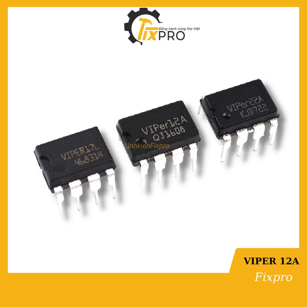 IC nguồn Viper12A Viper 12A chính hãng