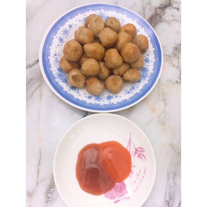 (shop có hỗ trợ đóng hàng) CHẢ VIÊN TIÊU CHAY 500G