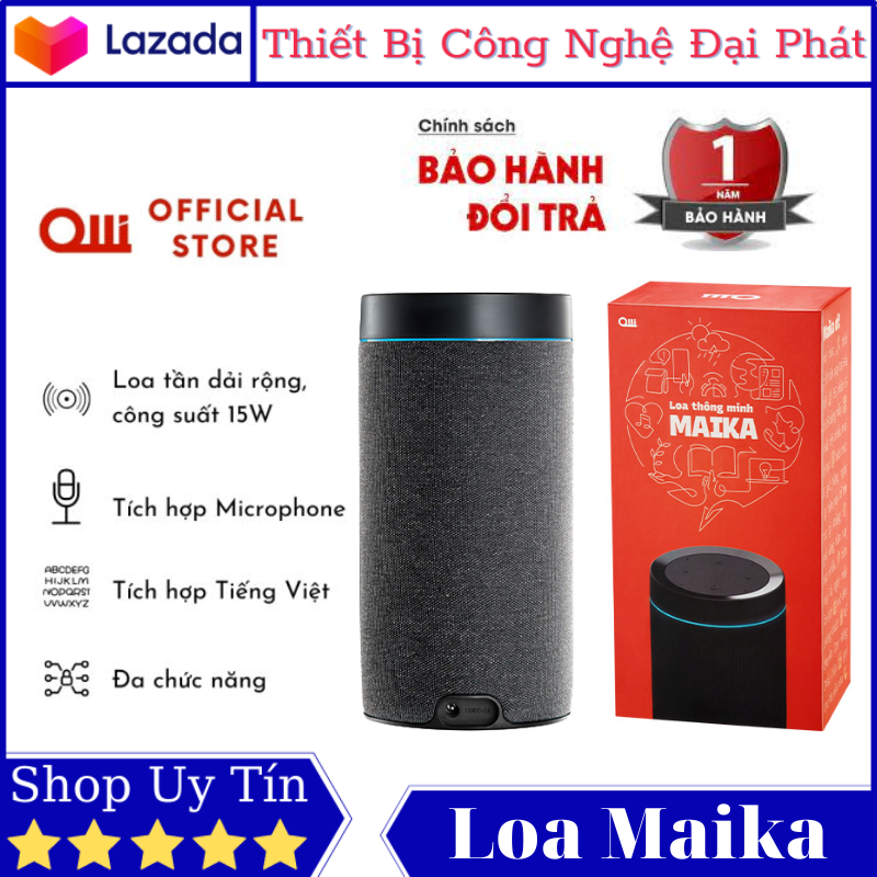 Loa bluetooth olli maika - thiết bị trợ ảo - thiết bị nhà thông minh