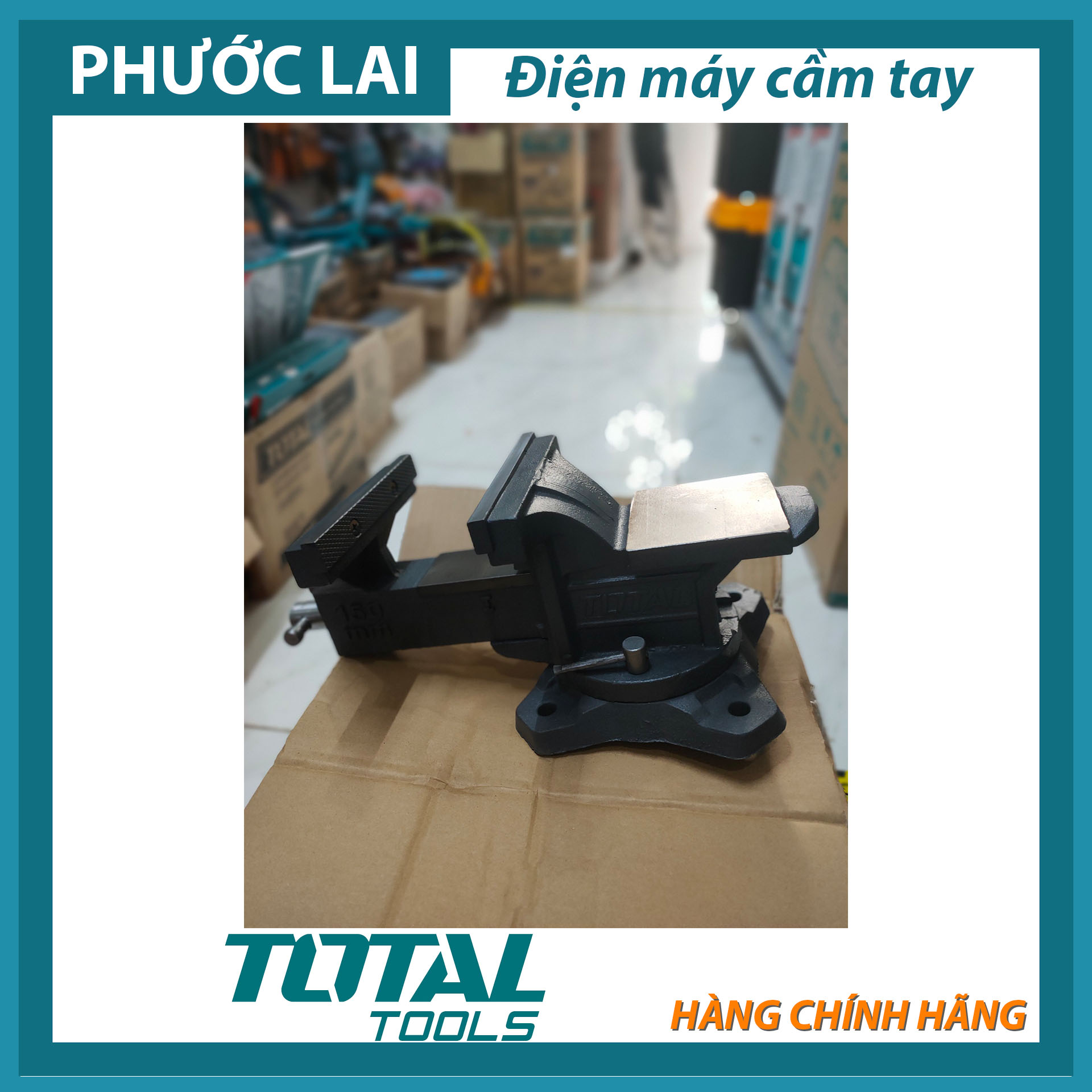 Êtô kẹp 6" Total THT6166