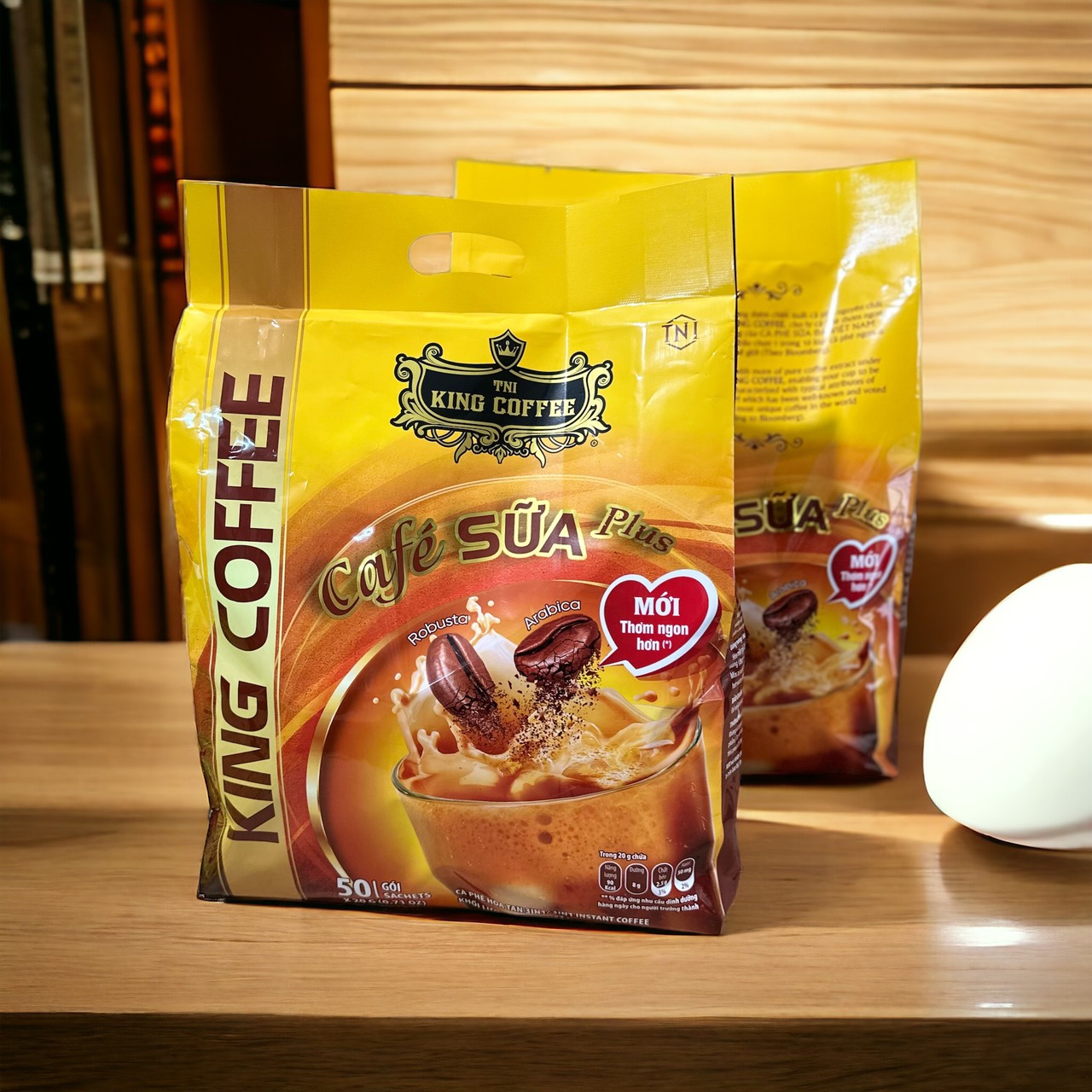 Cà phê SỮA TÚI 50 GÓI KING COFFEE