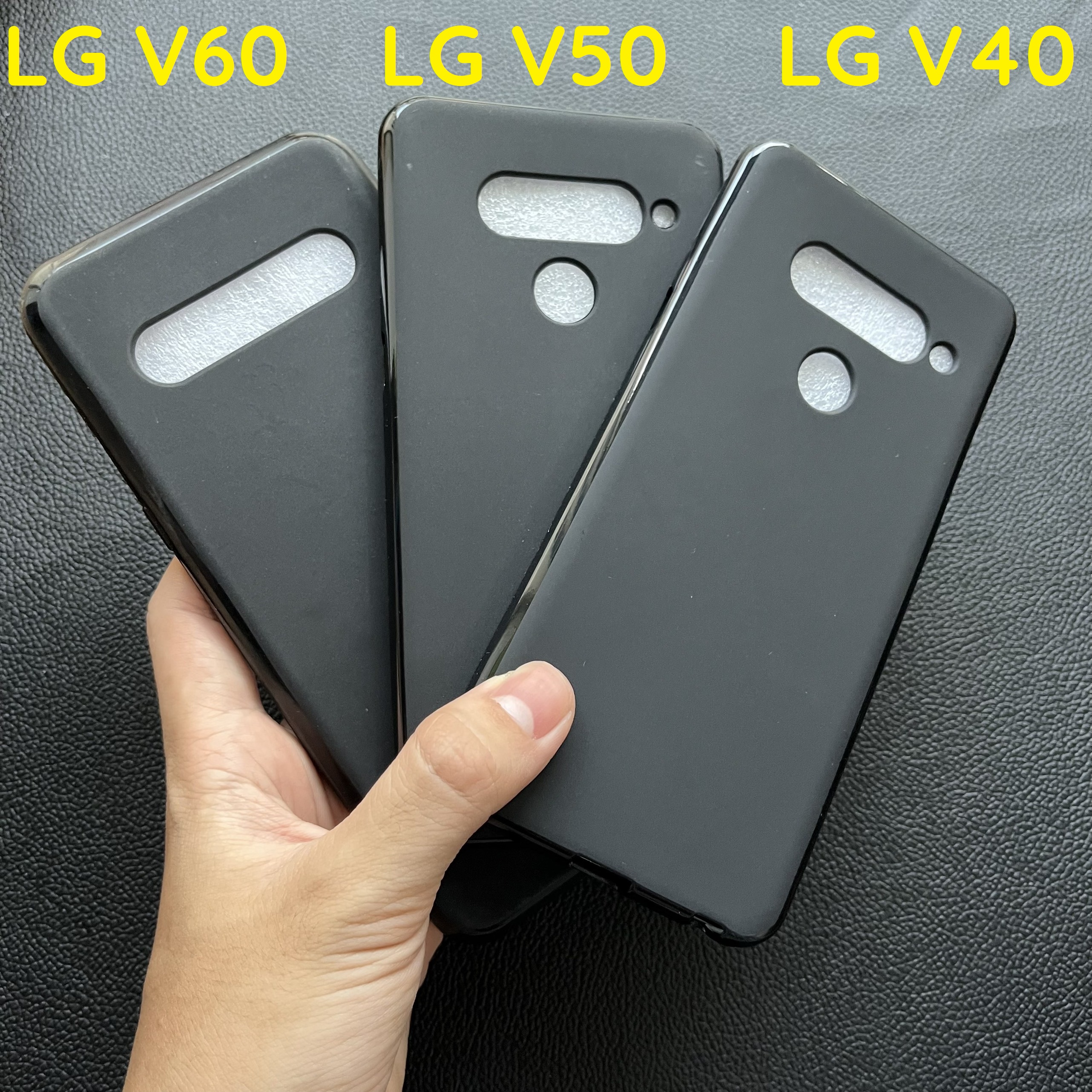Ốp lưng LG V40 / V50/ V60 dẻo đen TPU cao cấp bền đẹp