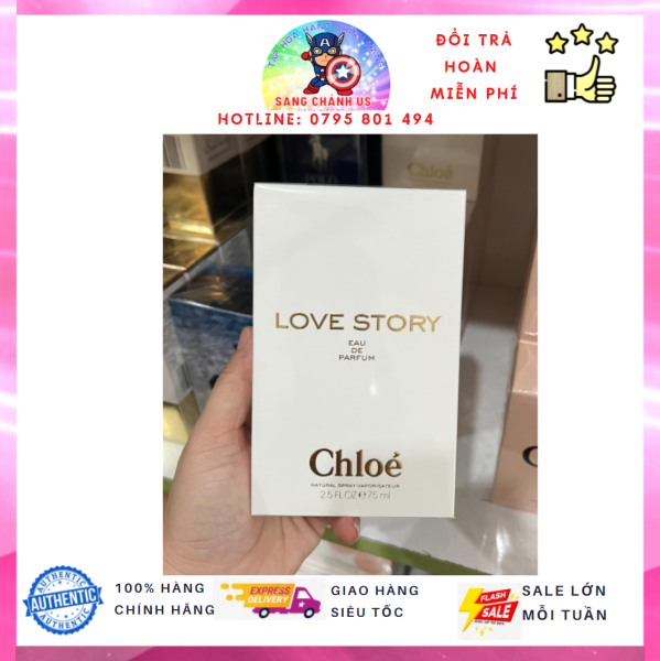 Auth - Nước hoa Chloe Love Story for women 75ML