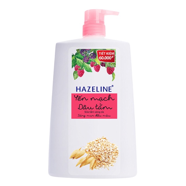 Sữa tắm dưỡng da Hazeline 1.2Kg (Chai)