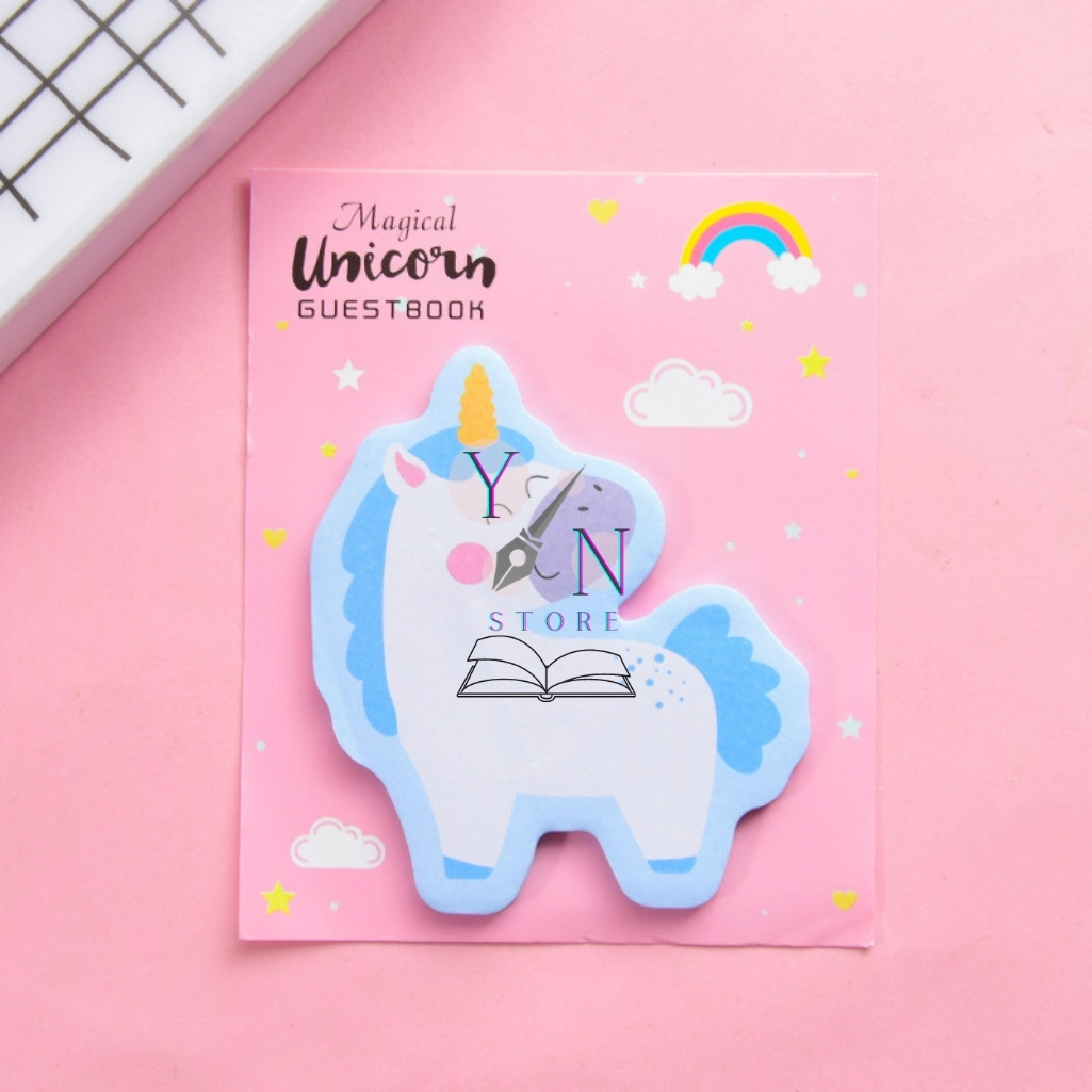 Giấy Note, giấy ghi chú Hình Thú Siêu Cute 30 Tờ