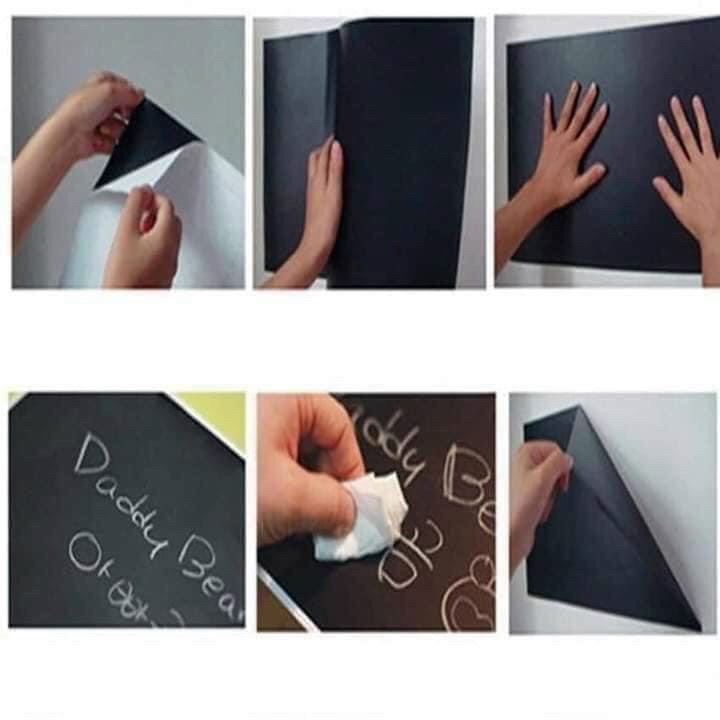 [HCM]BẢNG ĐEN VIẾT DÁN TƯỜNG CHO BÉ HỌC