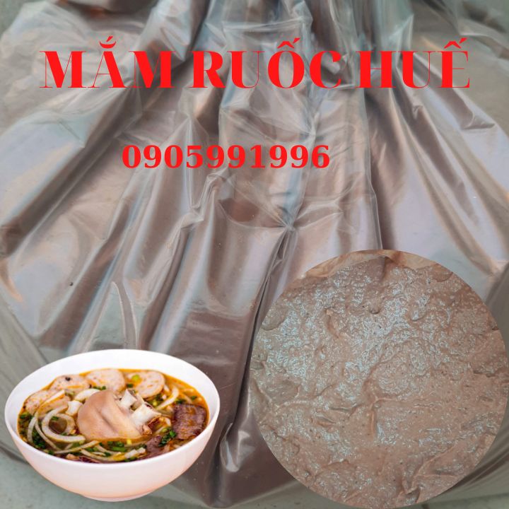 1 Kg mắm ruốc huế nấu bún bò
