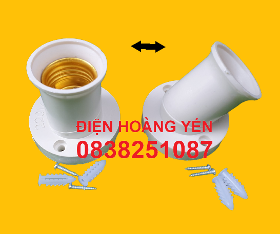 [HCM]5 Đui đèn tiêu chuẩn gắn tường E27 - ĐA NĂNG