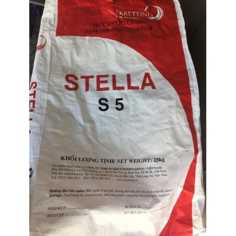 5 Kg Cám Stella S5 Cám Cá Koi