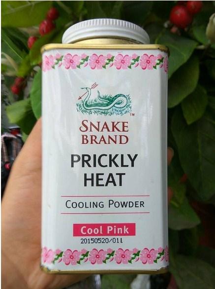 PHẤN LẠNH SNAKE BRAND 50g (MÀU HỒNG)