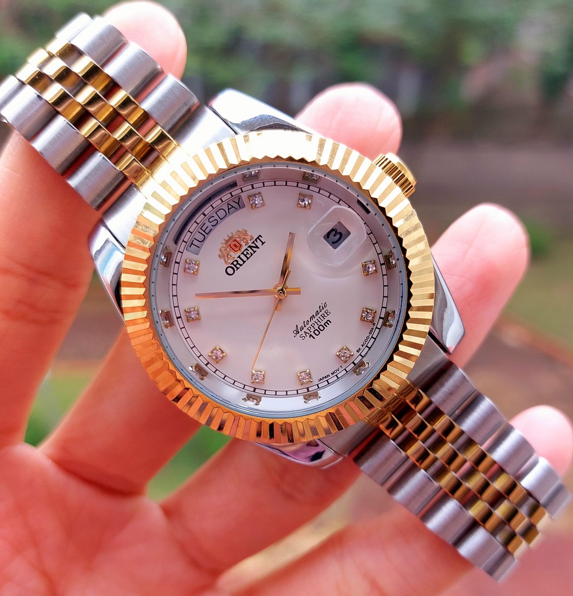 Đồng hồ nam cơ automatic Orient máy Nhật cao cấp